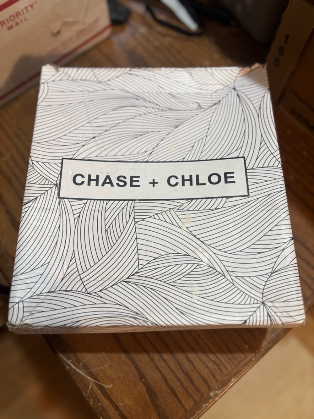 Chase + Chloe high heel feather slipper shoes - Picture 7 of 7